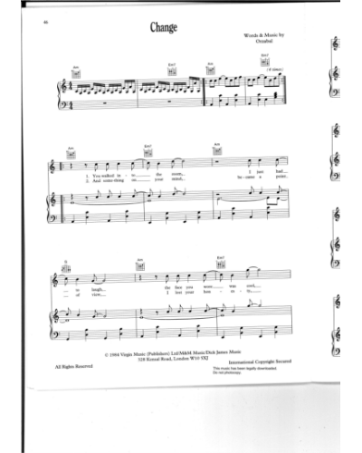 Change — Tears for Fears