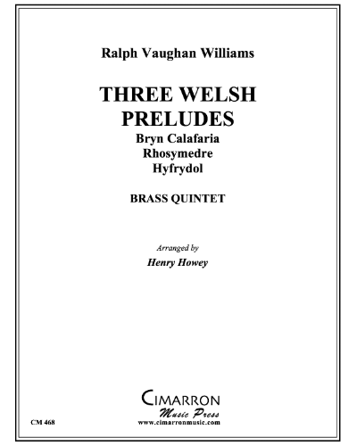 Three Welsh Preludes — 沃恩·威廉斯