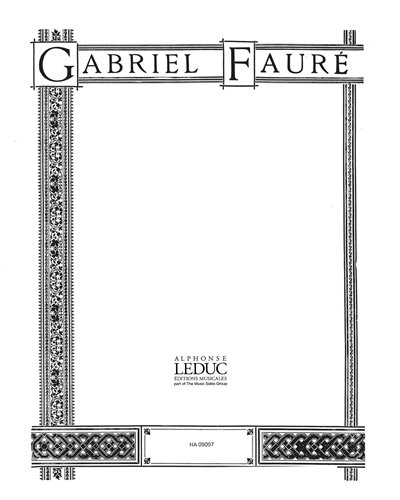 Fleur jetée, op. 39 No. 2 — 福雷