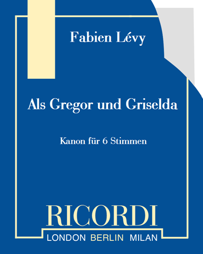 Als Gregor und Griselda — Fabien Lévy