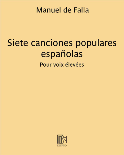 Seven Spanish Folksongs — 法雅