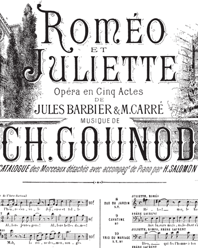 Roméo Et Juliette No. 7bis — Charles Gounod