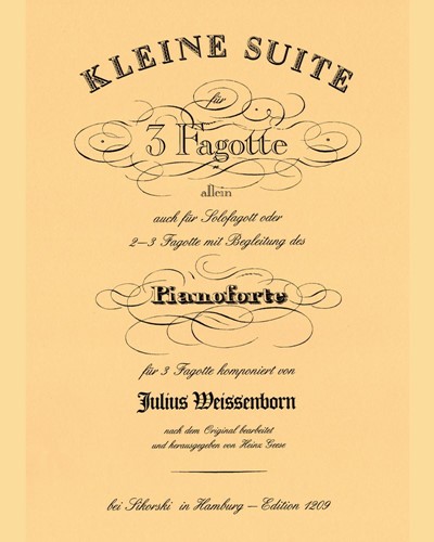 Little Suite — Julius Weissenborn