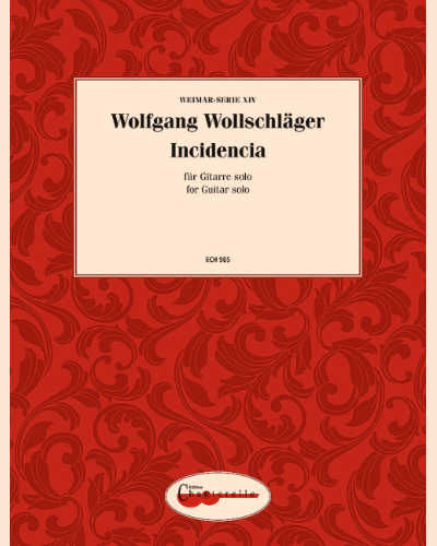 Incidencia — Wolfgang Wollschlaeger