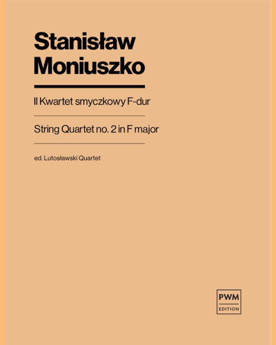 String Quartet No. 2 in F major — 莫纽什科