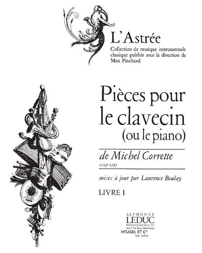 Pièces, Vol. 1 for Harpsichord (or Piano) — Michel Corrette