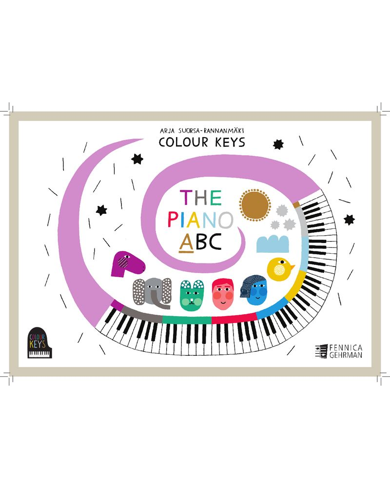 Colour Keys Piano ABC: Book A — Arja Suorsa-Rannanmäki