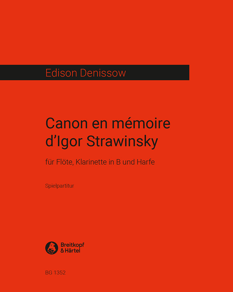 Canon in Memory of Igor Stravinsky — 杰尼索夫