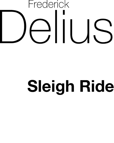 Sleigh Ride — 戴留斯