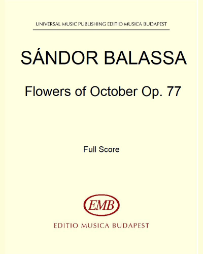 Flowers of October, op. 77 — Sándor Balassa