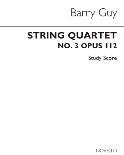 String Quartet No. 3, Op. 112 — Barry Guy