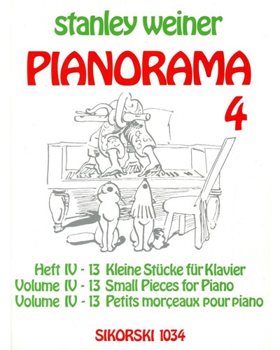 Pianorama, Vol. 4, op. 64 — Stanley Weiner