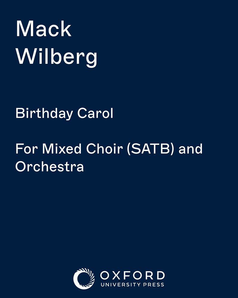 Birthday Carol — 大卫·威尔科克斯
