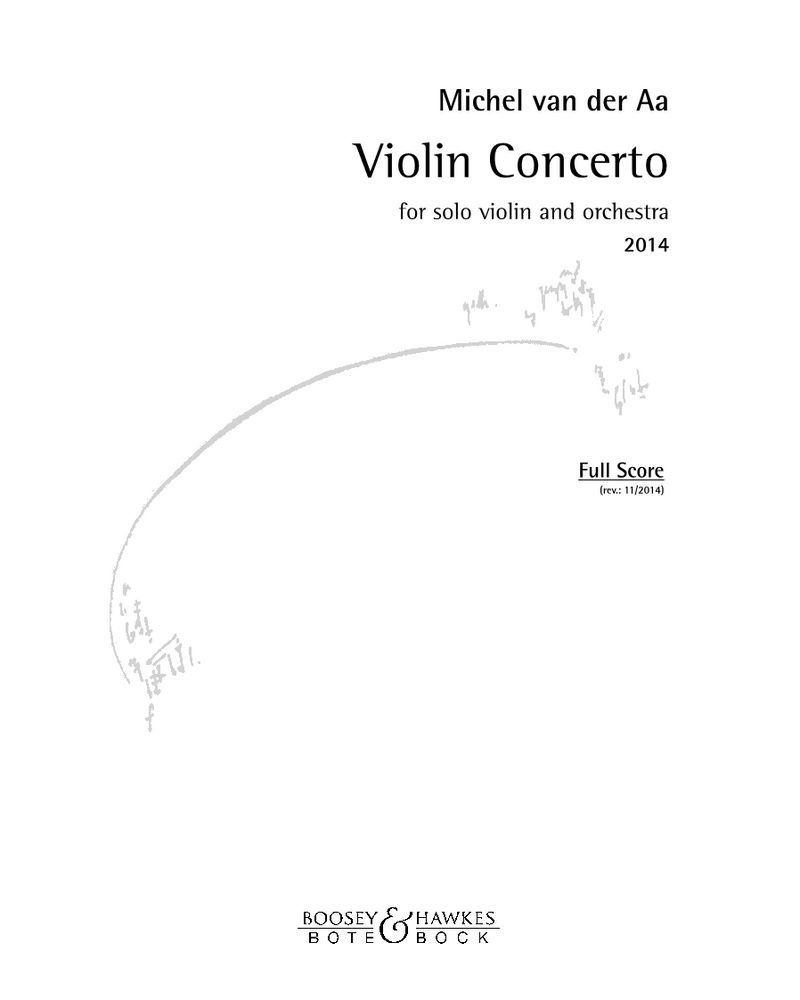 Violin Concerto — Michel van der Aa