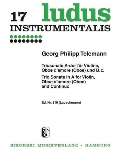 Trio Sonata in A major — 泰勒曼