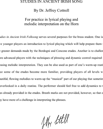 Studies in Ancient Irish Songs — Jeffrey Cottrell