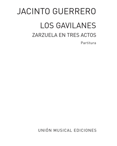 Los havilanes — Jacinto Guerrero