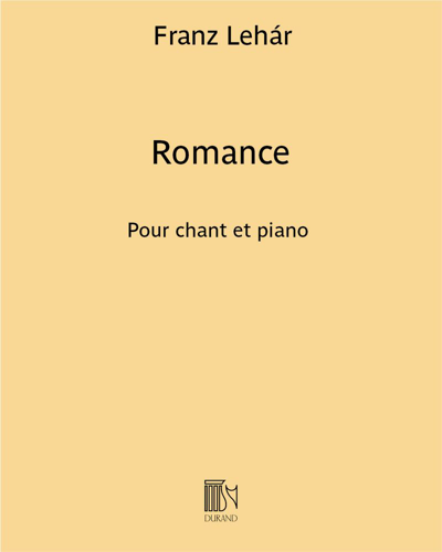 Romance (Extract No. 2 from 'Le comte du Luxembourg') — Franz Lehár