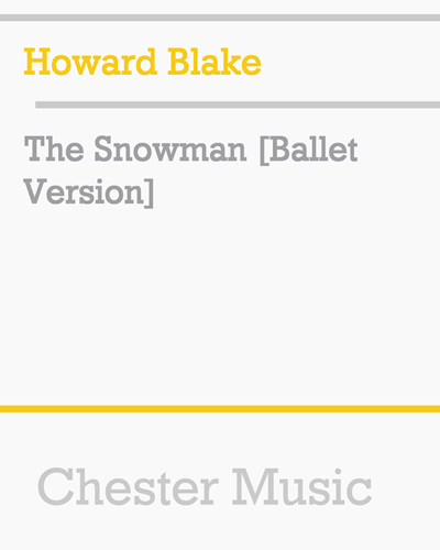 The Snowman [Ballet Version] — Howard Blake