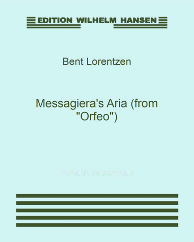 Messagiera's Aria (from 'Orfeo') — Bent Lorentzen