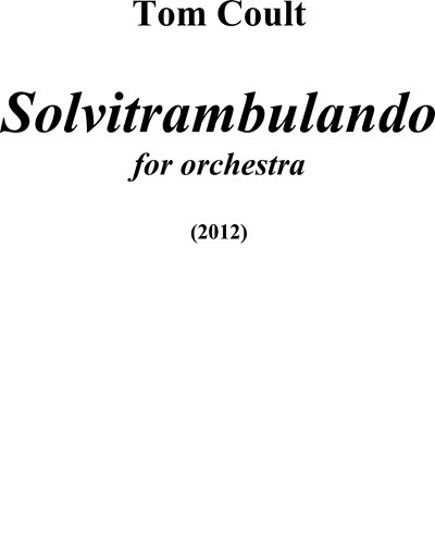 Solvitrambulando — Tom Coult