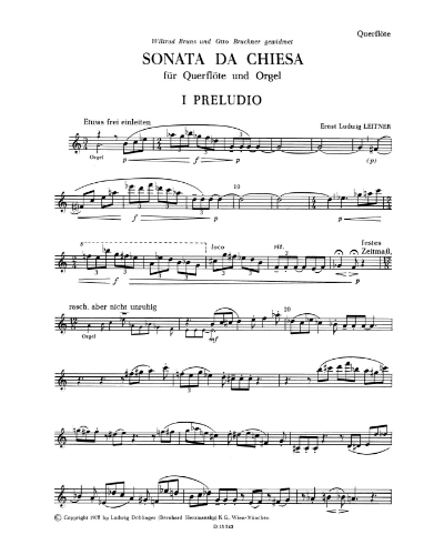 Sonata da chiesa — Ernst Ludwig Leitner