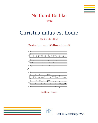 Christus natus est hodie, op. 24 — Neithard Bethke