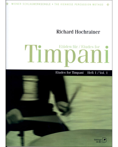 Etudes for Timpani, Book 1 — Richard Hochrainer
