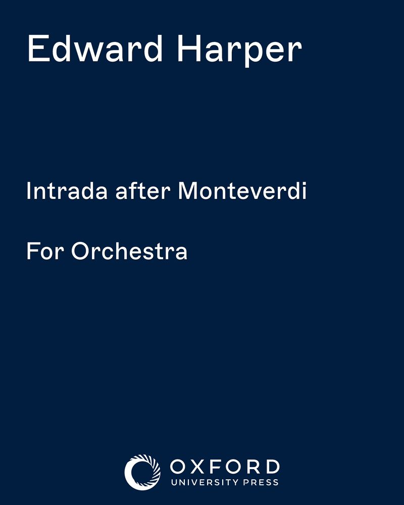 Intrada after Monteverdi — Edward Harper