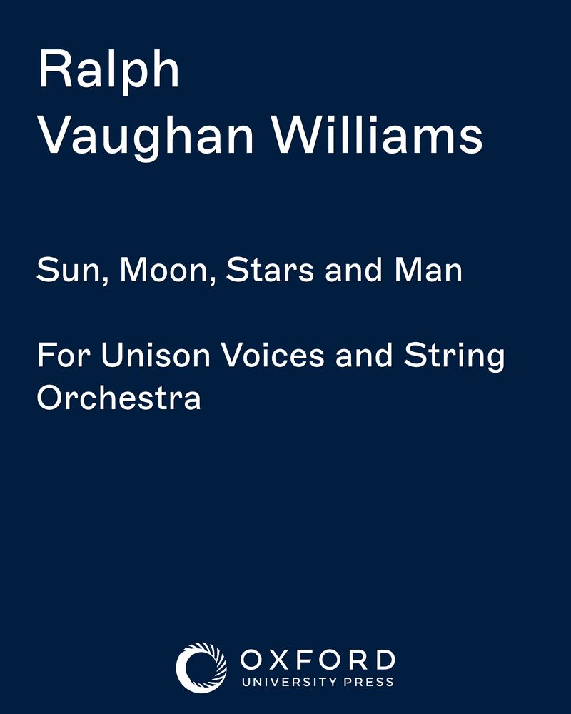 Sun, Moon, Stars and Man — 沃恩·威廉斯