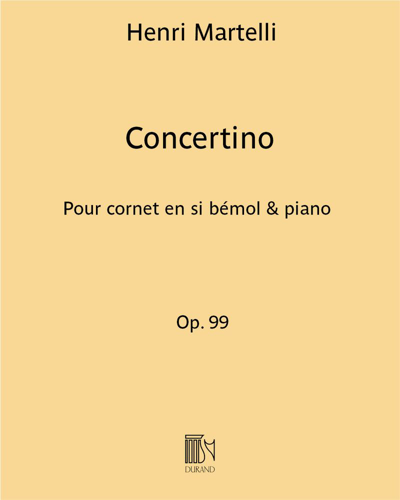 Concertino, op. 99 — Henri Martelli