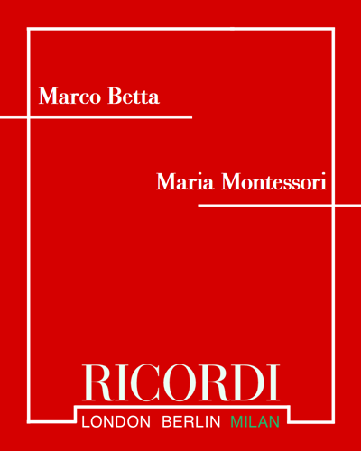 Maria Montessori — Marco Betta