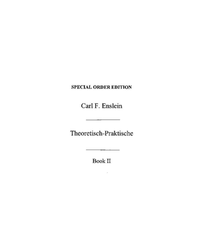 Theoretisch-praktische Zither-schule, Teil 2 — Carl F. Enslein