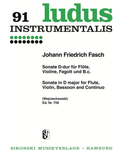 Sonata in D major — Johann Friedrich Fasch