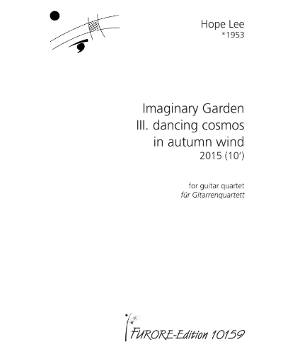 Dancing cosmos in autumn wind (No. 3 from 'Imaginary Garden') — 李耿玮