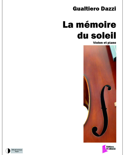 La mémoire du soleil — Gualtiero Dazzi
