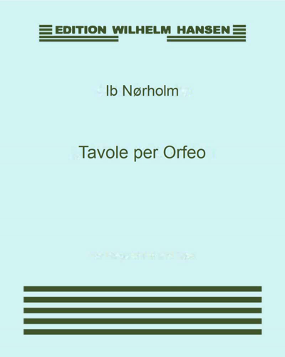 Tavole per Orfeo — Ib Nørholm