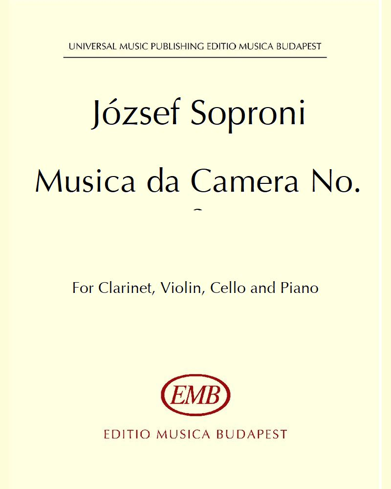 Musica da Camera No. 2 — József Soproni