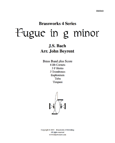 Fugue in G minor, BWV 578 — Johann Sebastian Bach