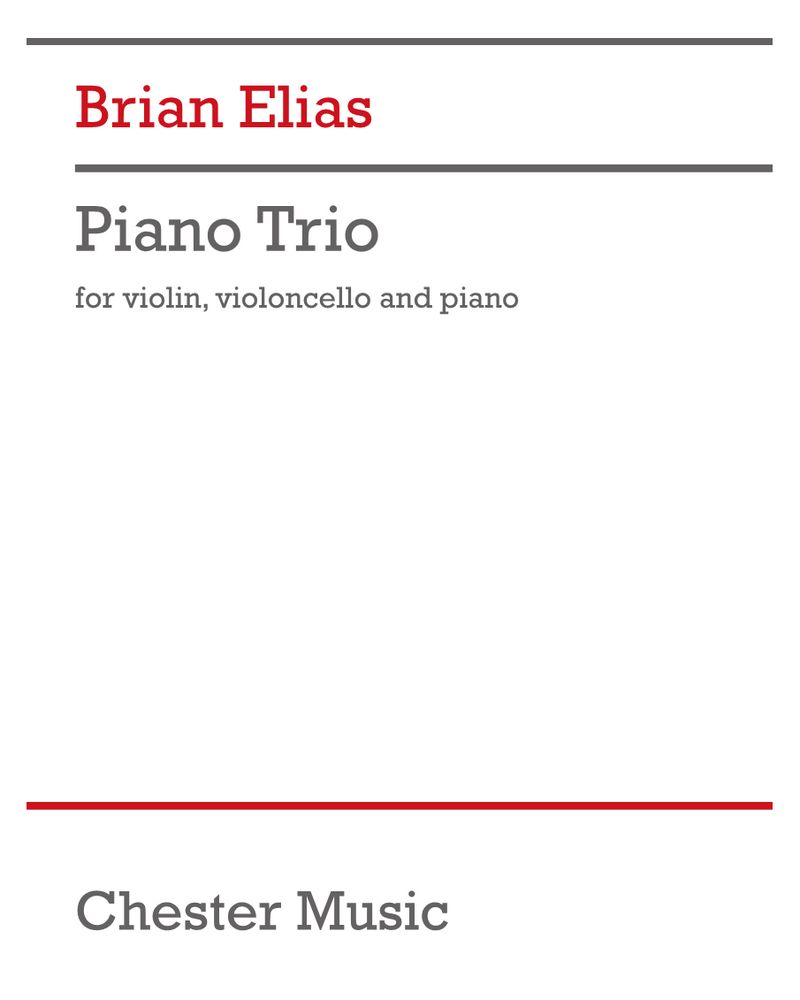 Piano Trio — Brian Elias