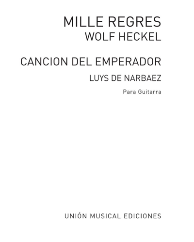 "Mille regres" & "Cancion de emperador" — Lupe de Azpiazu