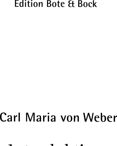 Introduction, Theme and Variations — Carl Maria von Weber