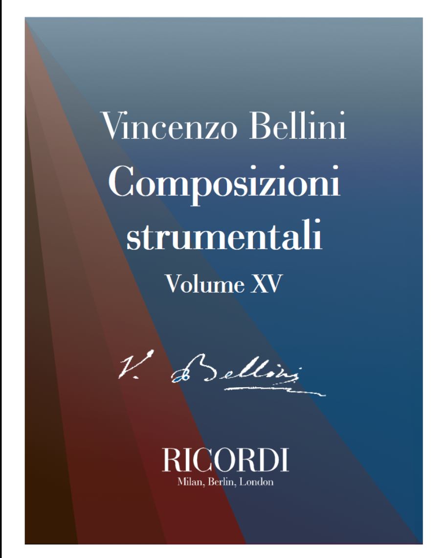 Composizioni strumentali, Vol. XV — 贝利尼