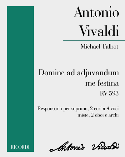 Domine ad adjuvandum me festina, RV 593 — Antonio Vivaldi