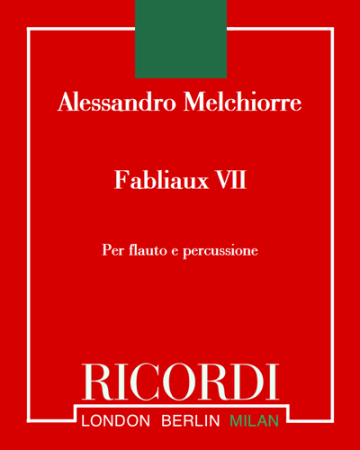 Fabliaux VII — Alessandro Melchiorre