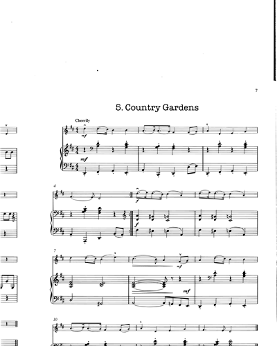 Country Gardens — Traditional