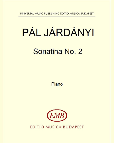 Sonatina No. 2 — Pál Járdányi