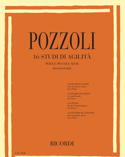 Sixteen Studies of Agility for Small Hands — Ettore Pozzoli