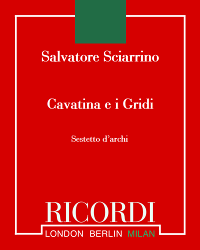 Cavatina e i Gridi — 夏里诺