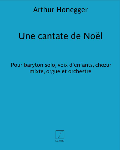 Une cantate de Noël — 奥涅格